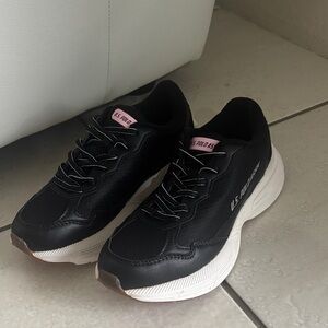 U.S. Polo Assn. Black and White Women's Sneakers